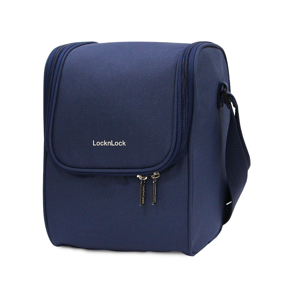 Túi Đựng Bộ Hộp Cơm Locknlock Table Mat Có Khóa Kéo Dài - 2 Màu (Xám, Xanh Navy) - HWB822, , large image number 1